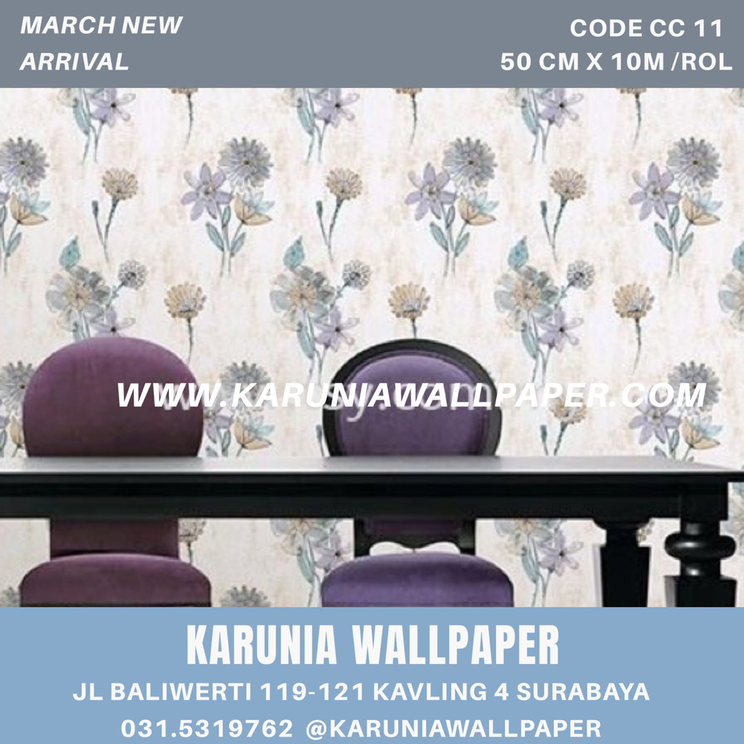 jual dinding wallpaper cantik surabaya