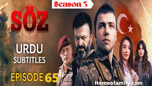 The Oath Soz Season 3 Episode 65 in Urdu Subtitles 