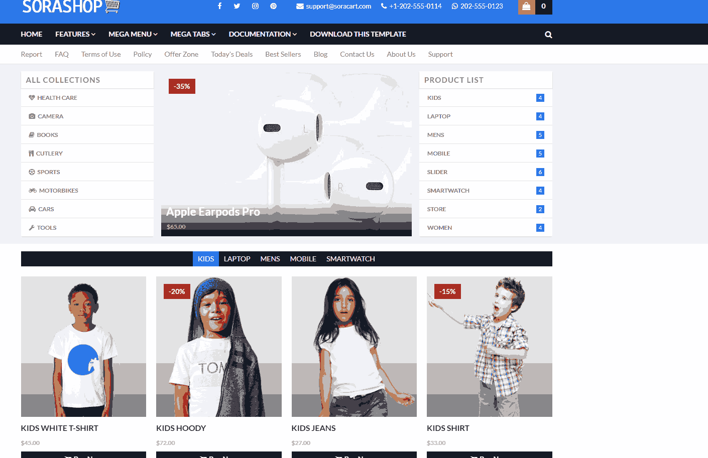 Unveiling the Power of SoraShop Blogger Template: Elevate Your E-commerce Blogging Experience