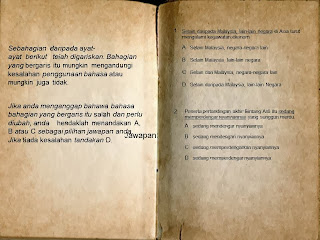 Bahasa Melayu PMR Kertas 1