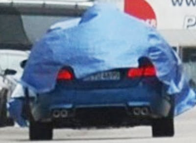 Spy pics The Future BMW M5 F10  2012