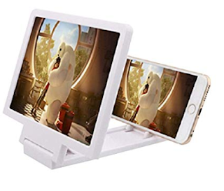 Etuoji 3D Enlarge Mobile Phone Screen Magnifier Stand for Mobile Phones Stands