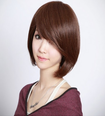 Model Rambut Sebahu Ala Wanita Korea