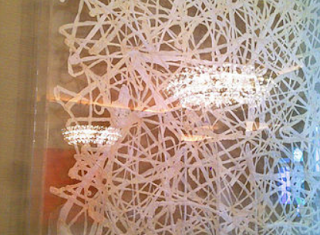 Japanese Rice Paper laminated in Glass