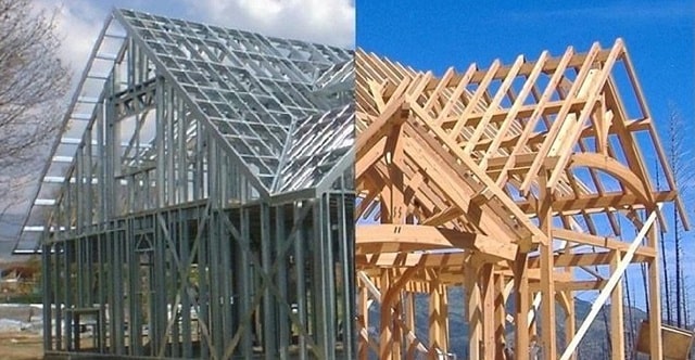 steel frame vs wood frame construction building pros cons