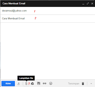 Kepada Compose Lampirkan File