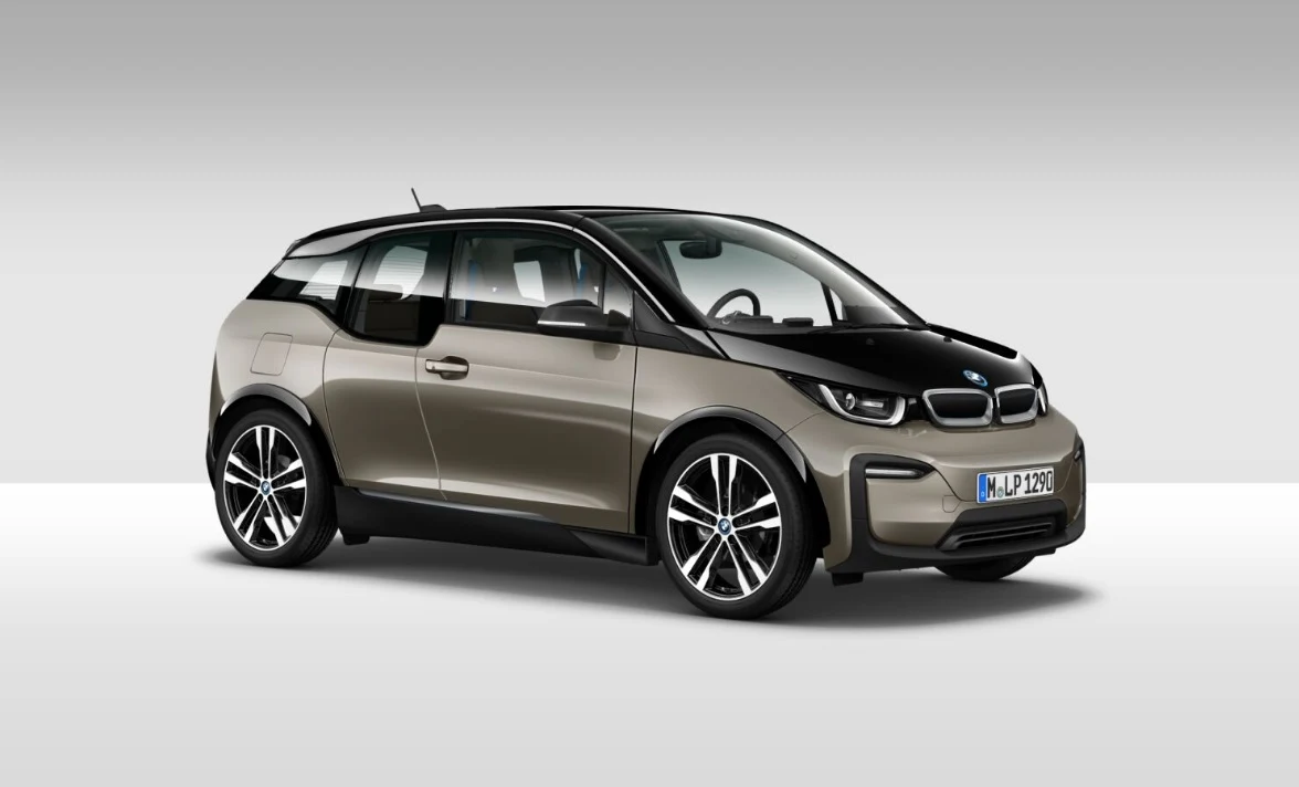 BMW i3 in Fluid Green