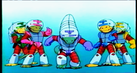 Las aventuras de la Tropa Rex, serie animada, 1992