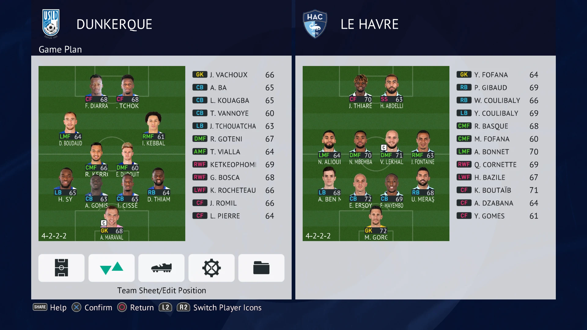 PES 2021 Ligue 2 Minifaces Full