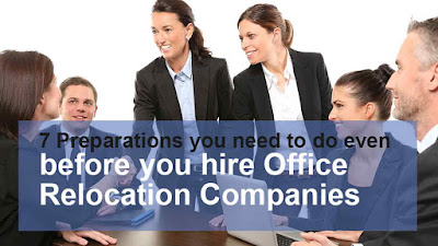 Before you Hire Office Relocation Companies