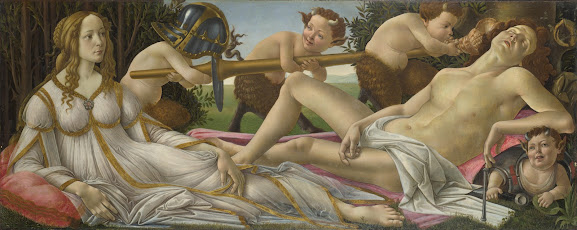 Imagen: Venus y Marte. Sandro Boticcelli (1483)