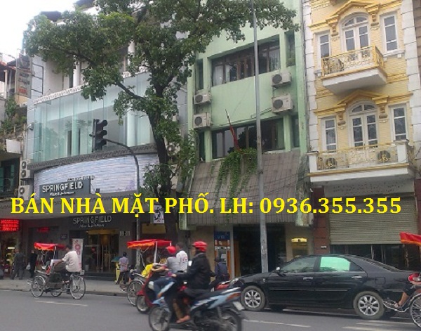 Bán Nhà Mặt Phố Nguyễn Hữu Huân