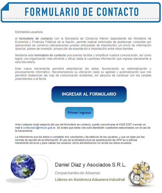  DANIEL DIAZ Y ASOCIADOS SRL