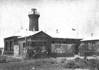 historic photo Cape Santiago Lighthouse