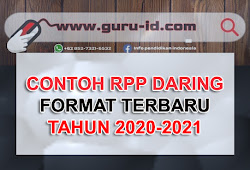Download Contoh Rpp Daring 1 Lembar Kelas 7 8 9 Semester Ganjil Dan Genap Terkini Info Pendidikan Terbaru