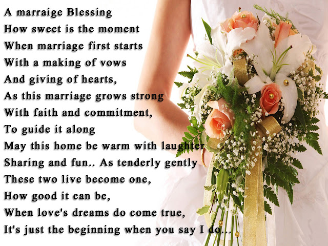 Wedding Short Poem By Famous Author With Wallpaper 