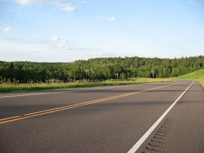 View on my scooter ride to Duluth; this is highway 23