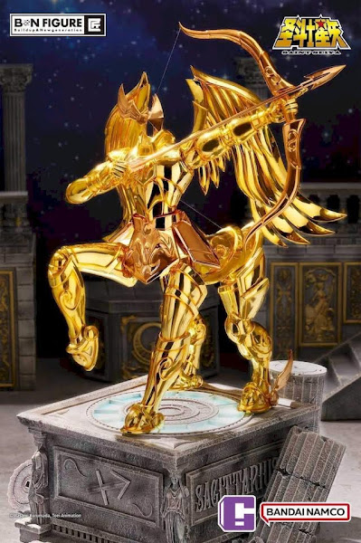 Bandai Namco Revela la Estatua de Sagittarius Gold Cloth Object a Escala 1/4 en la Línea BN Figure