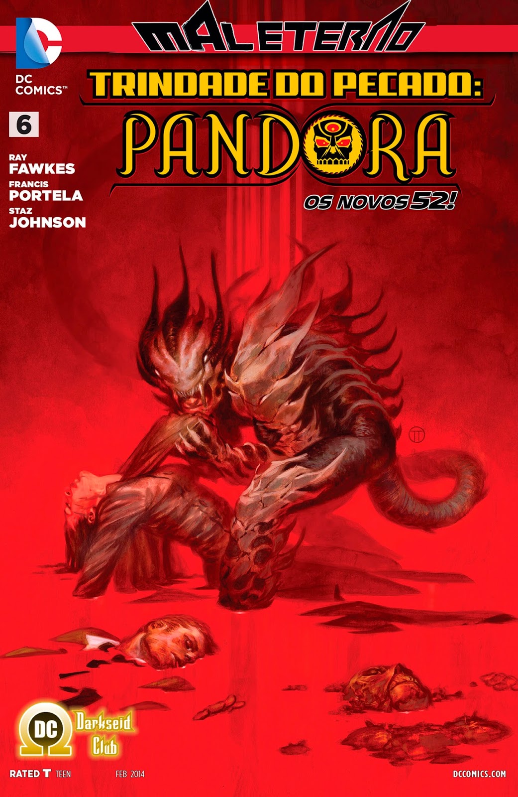 Os Novos 52! Trindade do Pecado: Pandora #6