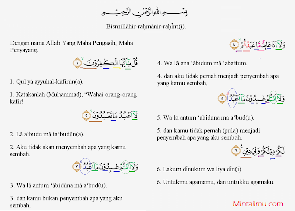 Arti Surat - Surat Al Bayyinah Ayat 1 8 Arab Arti Dan Maknanya - Arti kata surat menurut kbbi.