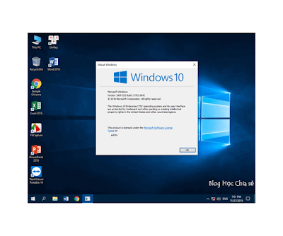 Bộ cài Windows 10 LTSC 2019 Full Soft Anhdv