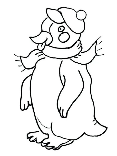 Free Penguin Coloring Pages Printable PDF for Children