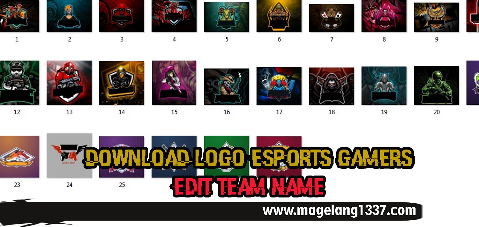 Download Logo Esports Gamers Edit Team Name MNH BLOG