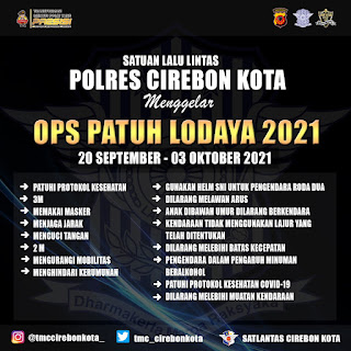 Sat lantas Polres Cirebon Kota