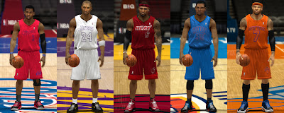 NBA 2K13 Christmas Jerseys Patch Pack