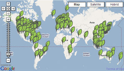 Green Map map