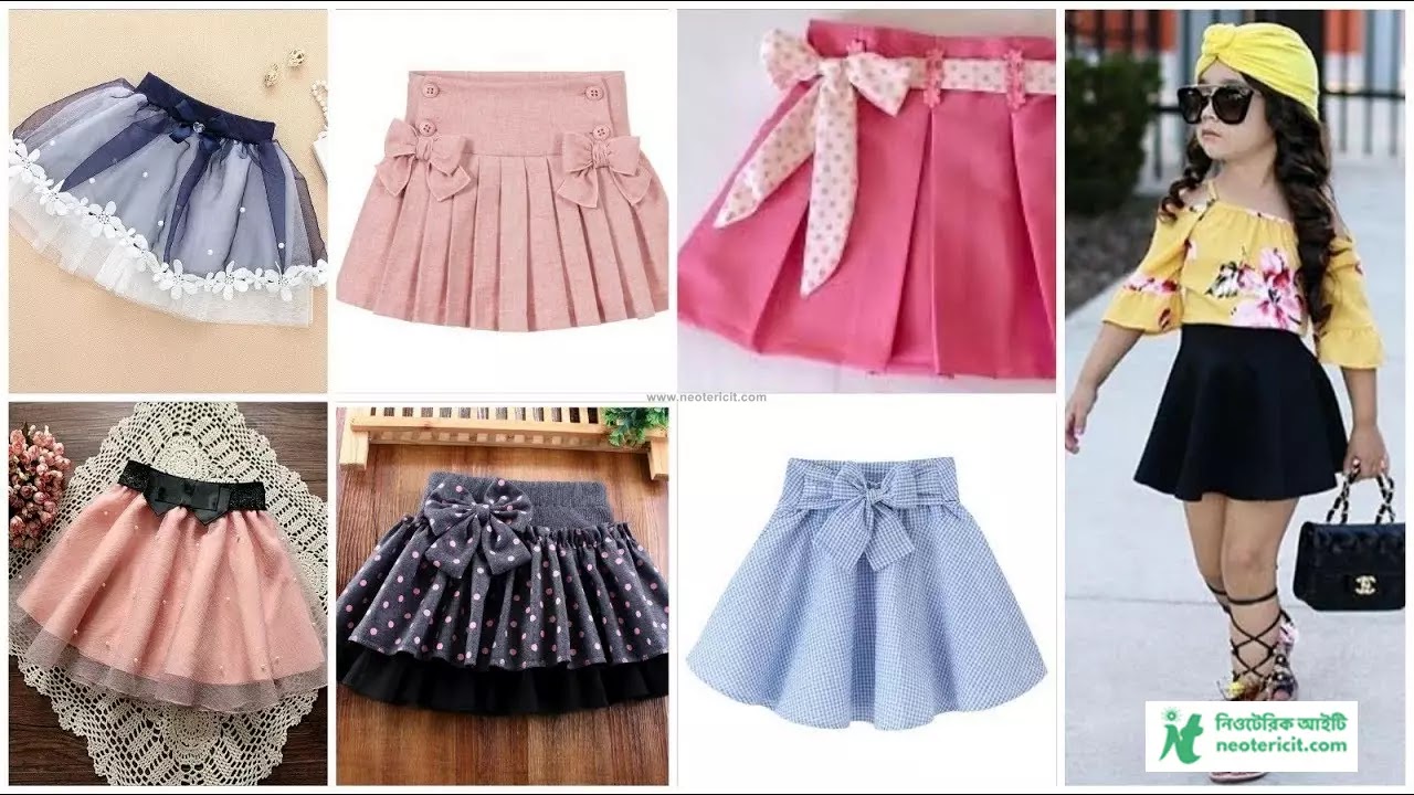 Kids Skirt Designs - Kids Skirt Clothes - Girls Skirt Designs - New Design Skirts - Kids & Adults Skirt Designs - Skirt design - NeotericIT.com - Image no 11