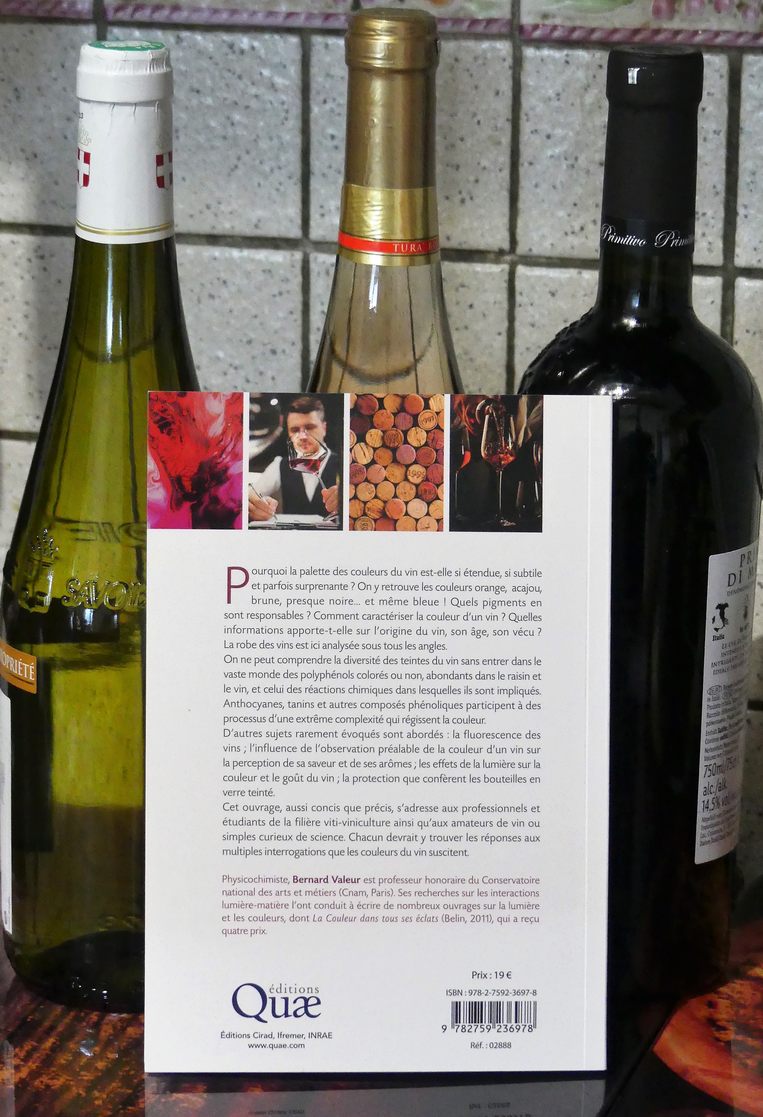 Livre, Les couleurs du vin