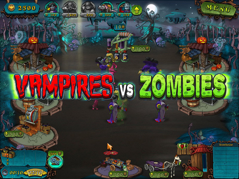 Vampires Vs Zombies PC Game Full