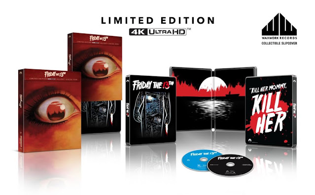 New Limited Edition 4k UHD Steelbook Of Friday The 13th 1980 Coming This October