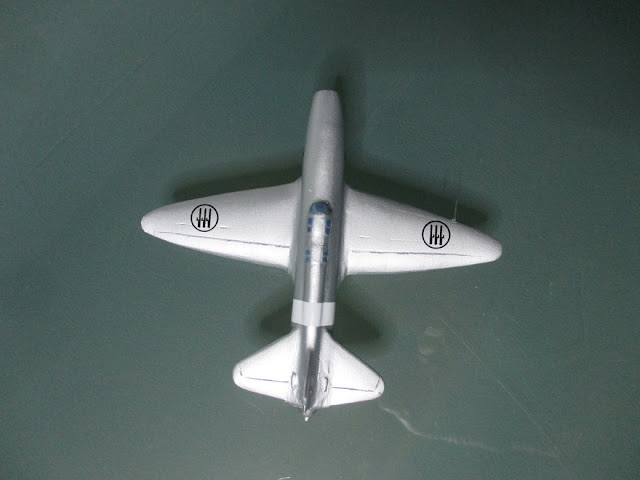 1/144 Caproni Campini N.1 diecast metal aircraft miniature