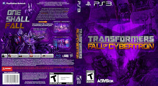 Capa Jogo Transformers Fall Of Cybertron PS3