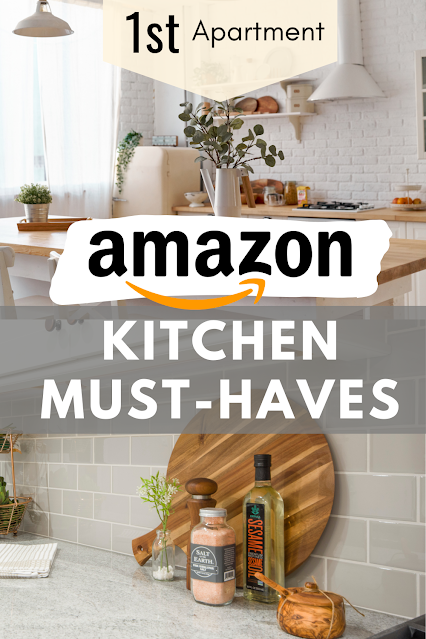 amazon kitchen must-haves and essentials for your first apartment