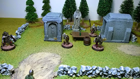 open combat skirmish game warband undead miniature