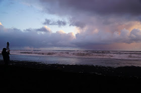 sunet at black rock beach