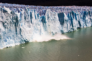 Derrumbe Glaciar Perito Moreno Calafate Parque Nacional de los Glaciares