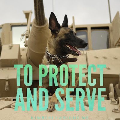 Dogs of War Serving at Home in The Family