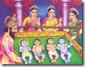 [Shri Rama with family]