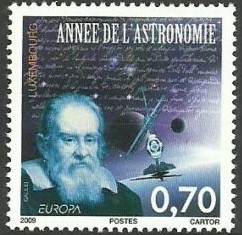 Luxembourg 2009 Europa Space Astronomy Galileo Set