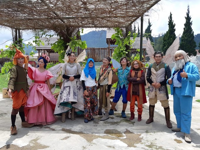 Menjelah Dunia Dongeng di Fairy Garden