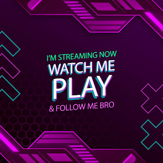 I'm streaming now. Watch me play and follow me bro!