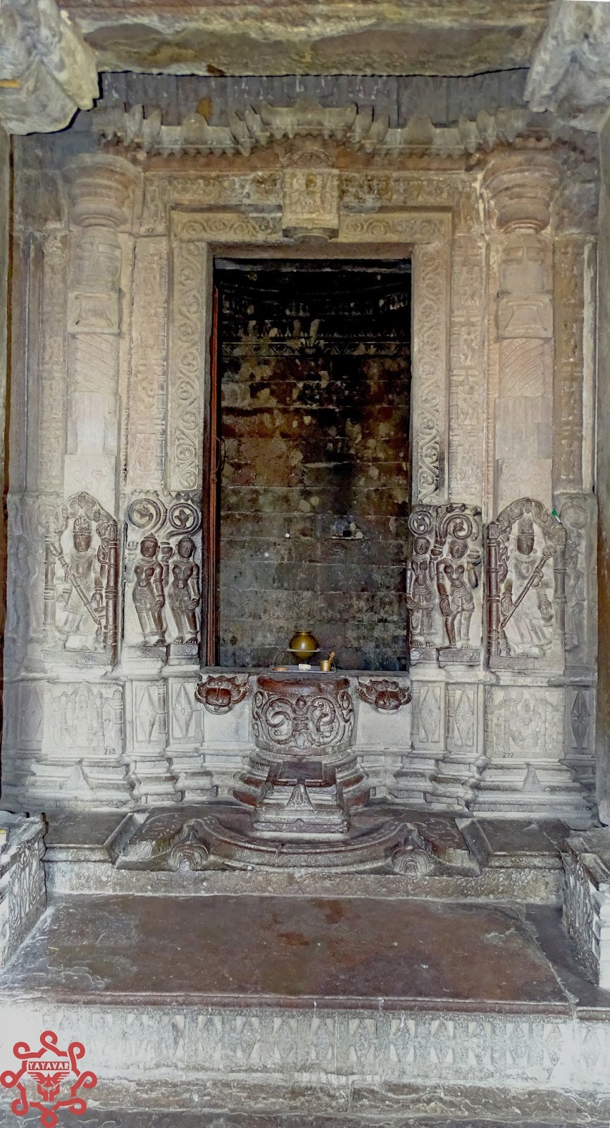Sanctum-sanctorum Shiv temple Menal