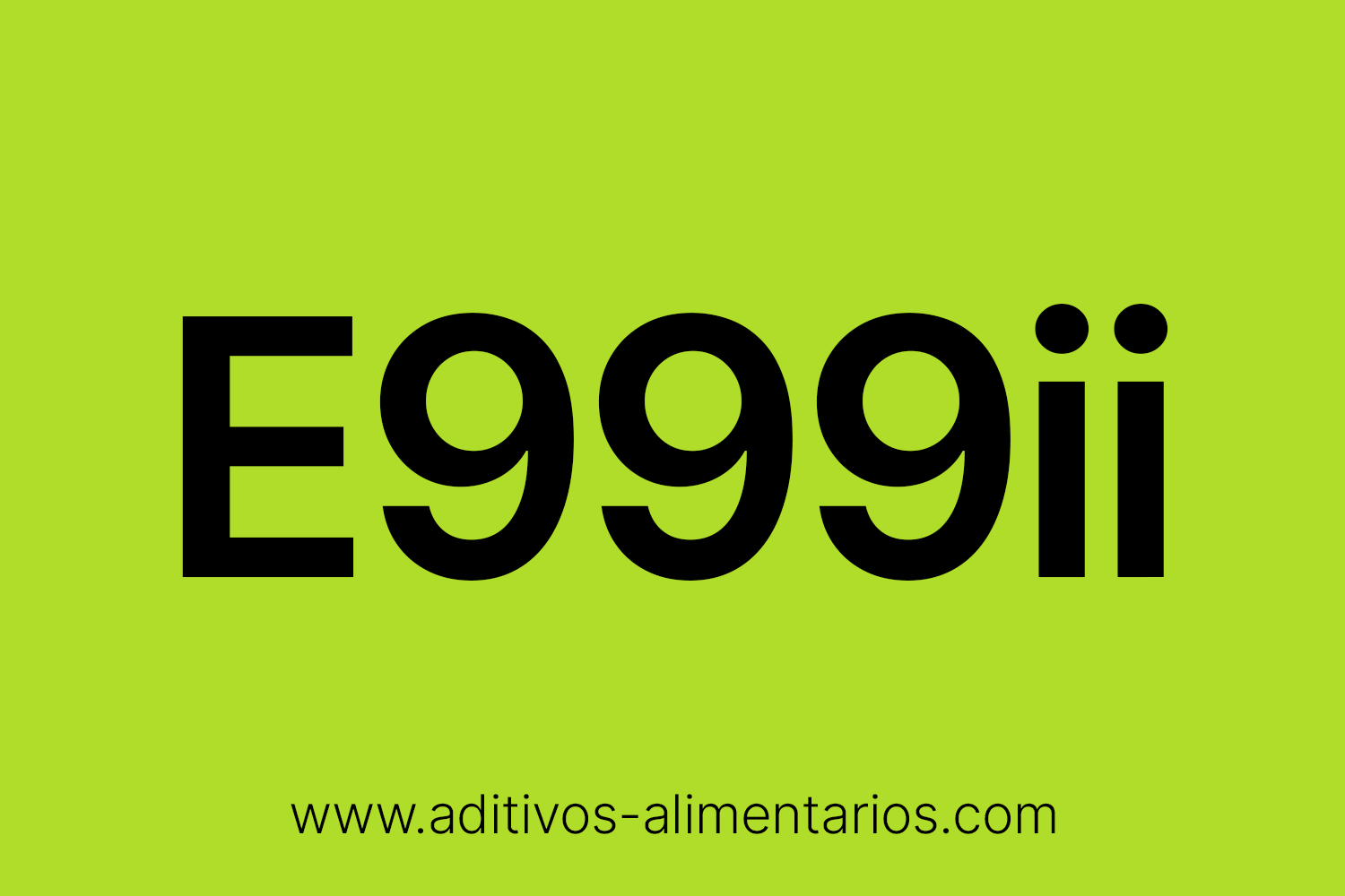 Aditivo Alimentario - E999ii - Extracto de Quilaya (Clase 2)