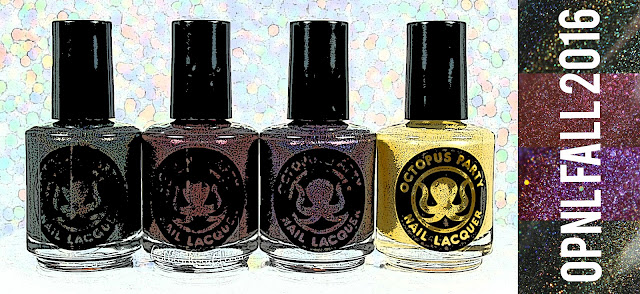 Octopus Party Nail Lacquer Fall 2016 | Part One