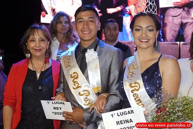 Coronación de la reina y el rey,  Camila Ortíz y Michael Pérez