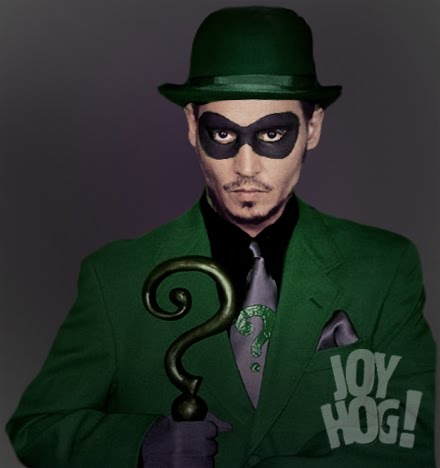 Johnny Depp Riddler. and i Johnny+depp+riddler